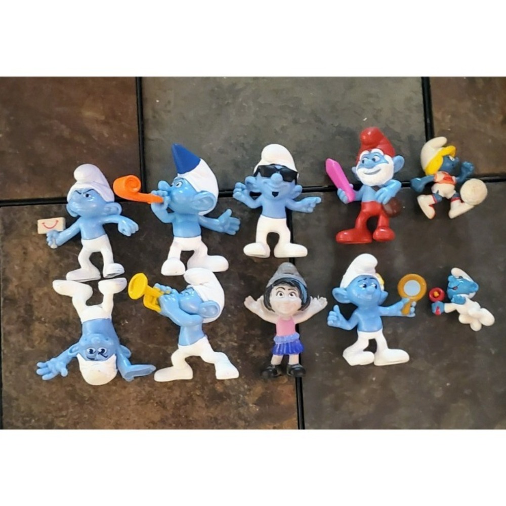 2013 McDonalds Smurf Lot‎